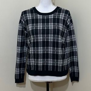 BCBGENERATION || Woman PLAID Pullover Sweater size XS -S